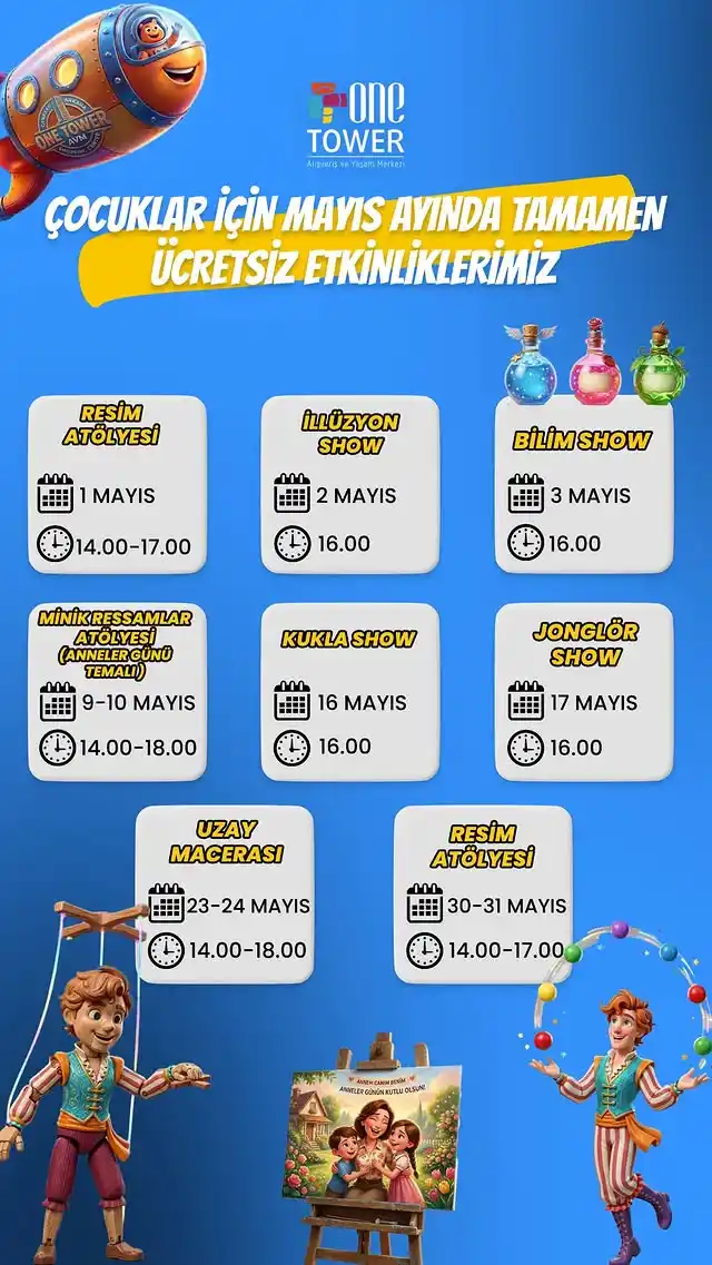 Anneler Günü Temalı Resim Atölyesi