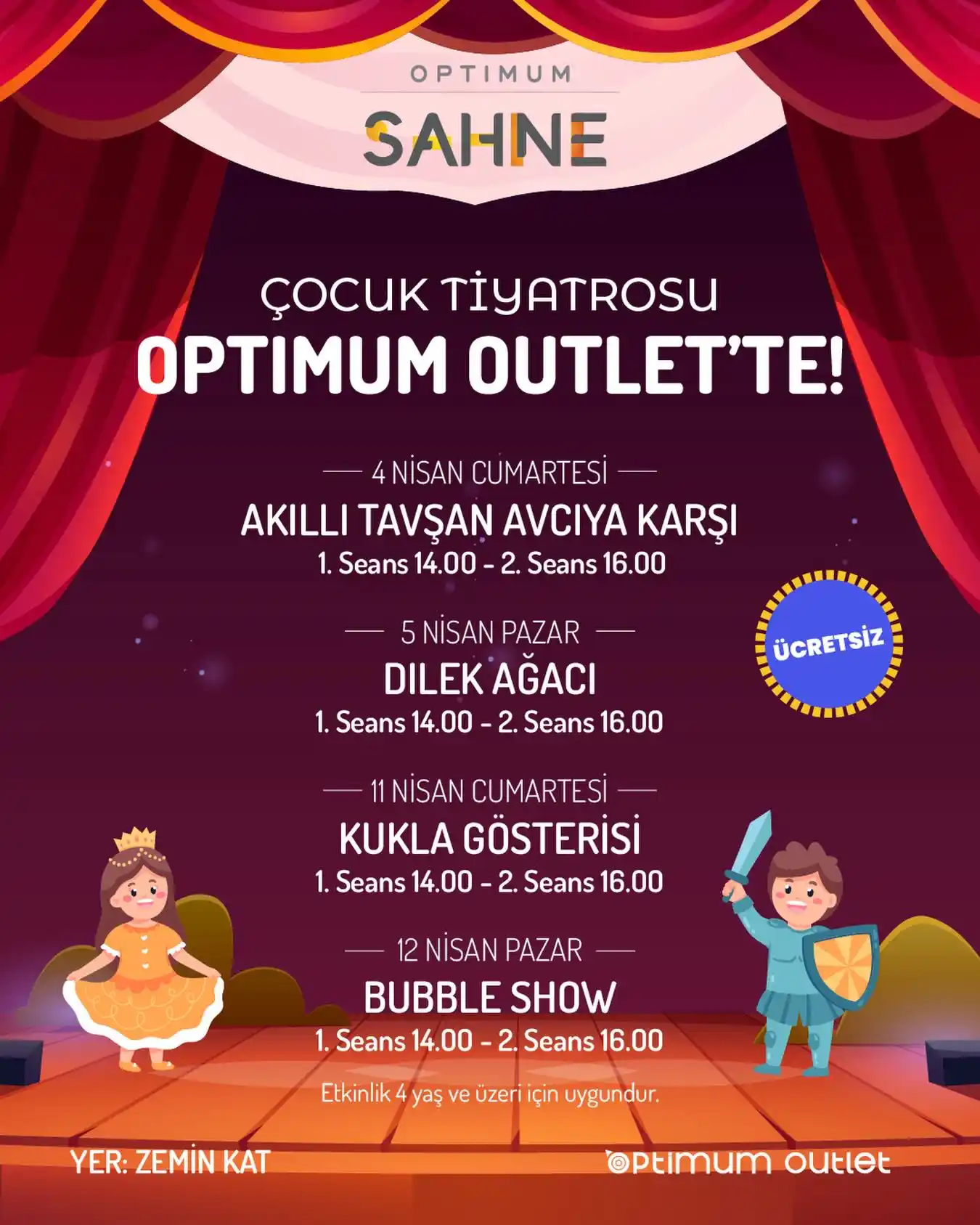 Çocuk Tiyatrosu Etkinliği