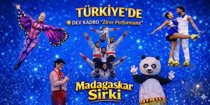 Madagaskar Sirki – Büyülü Dünya Turu 2025-2026