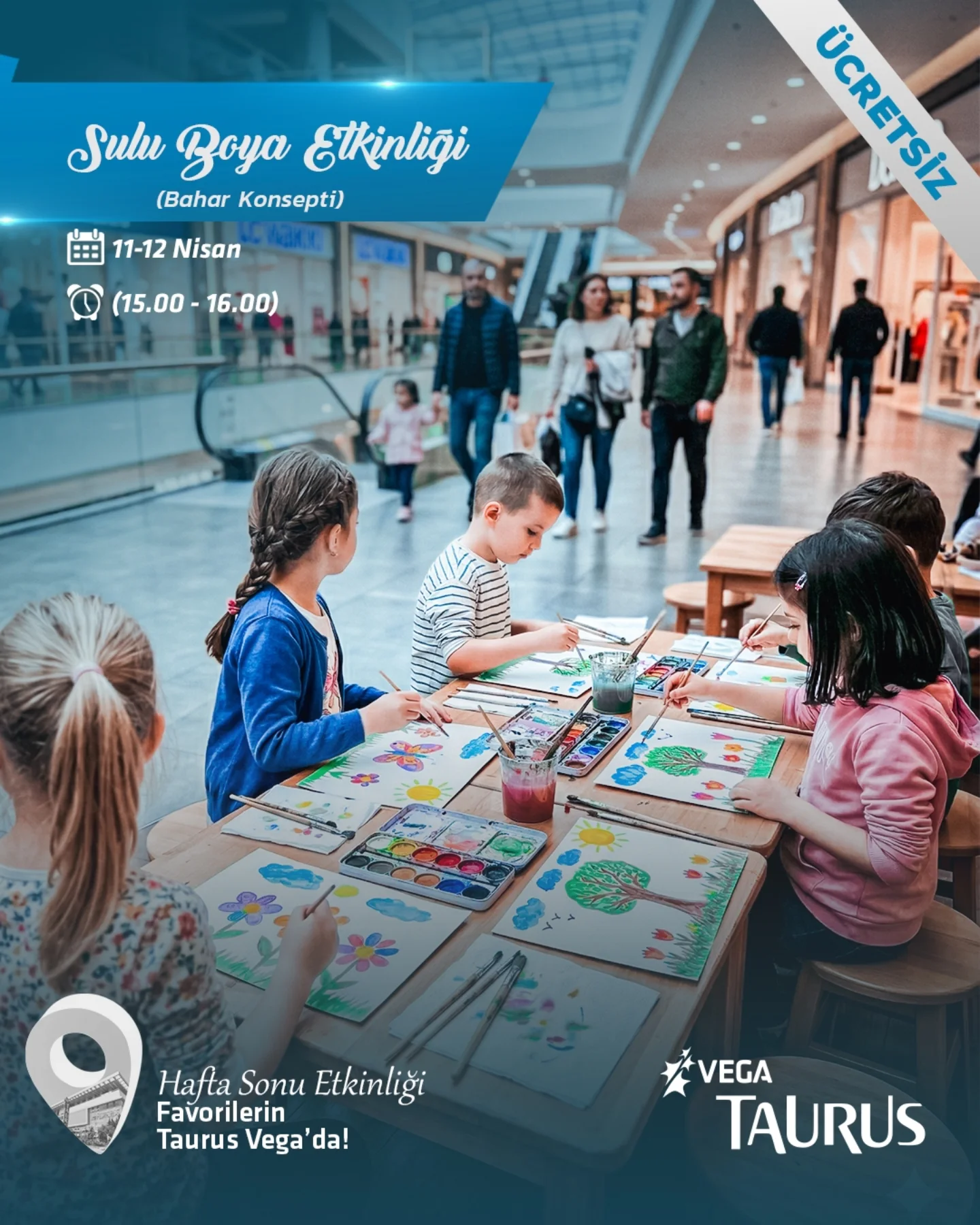 Sulu Boya Etkinliği